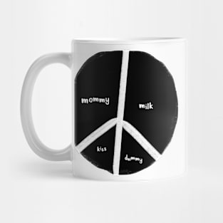 New baby peace flag Mug